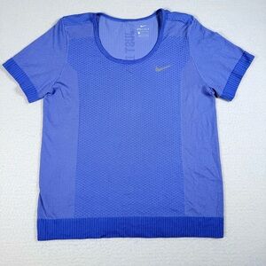 Nike Women’s Infinite Running Top Shirt - Size L Dri-Fit‎ Short Sleeve Training